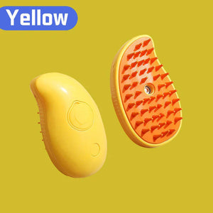 Electric Cat Steam Brush β 3-In-1 Pet Grooming Comb with Water Spray for Cats and Dogs, USB Rechargeable